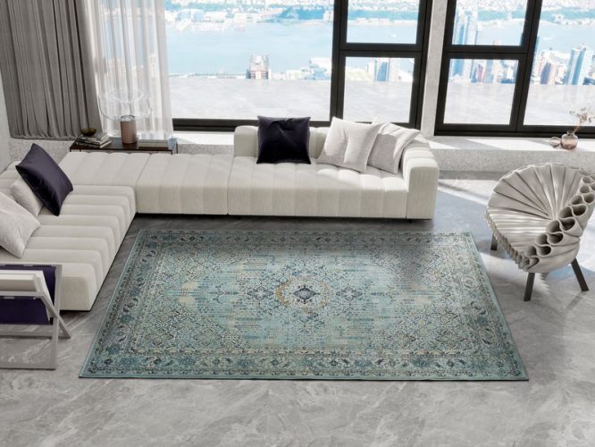 Alfombra Vintage Dihya 1037 07 Azul Universal1