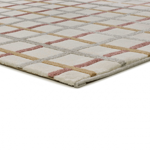 Alfombra a Cuadros con Relieve Karisma 12750 Multicolor - Universal (4)