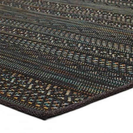 Alfombra a medida Rainbow 8217 Negro-Universal (2)