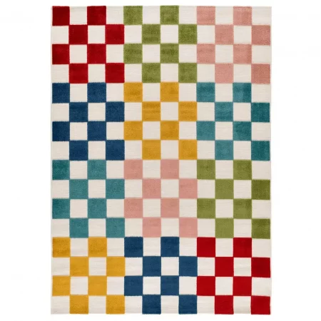 Alfombra con Relieve de Exterior-Interior Mila 23516 Multicolor - Universal (1)