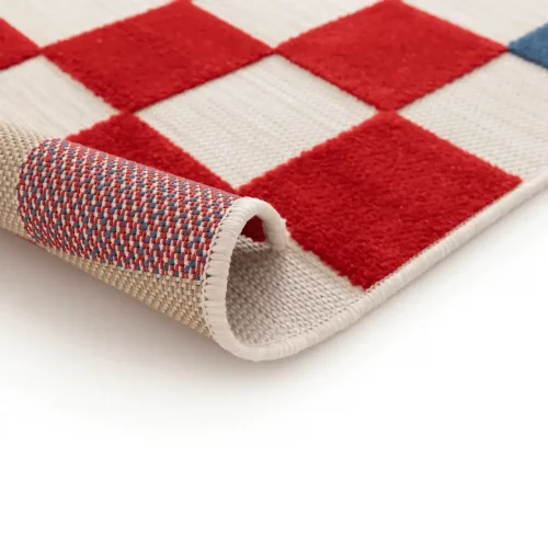 Alfombra con Relieve de Exterior-Interior Mila 23516 Multicolor - Universal (3)