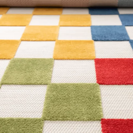 Alfombra con Relieve de Exterior-Interior Mila 23516 Multicolor - Universal (5)