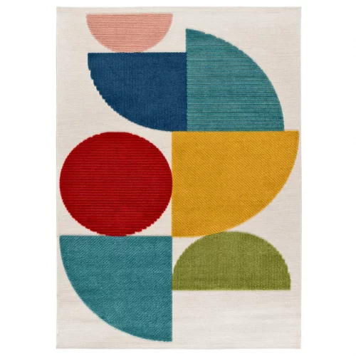 Alfombra con Relieve de Exterior-Interior Mila 23522 Multicolor - Universal (1)