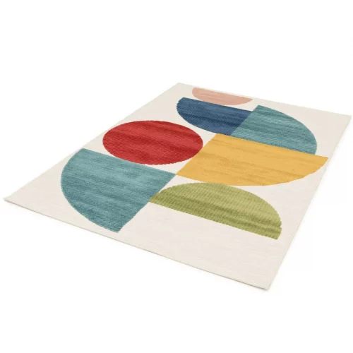 Alfombra con Relieve de Exterior-Interior Mila 23522 Multicolor - Universal (6)