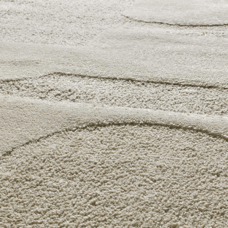 Alfombra con Relieve y Diseño Geométrico Verona 2260 Crema - Universal (3)