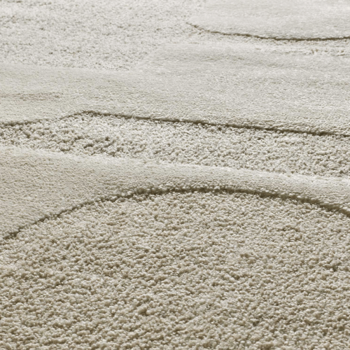 Alfombra con Relieve y Diseño Geométrico Verona 2260 Crema - Universal (3)