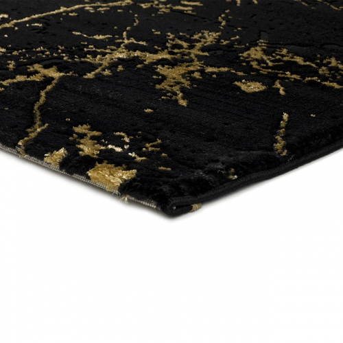 Alfombra de Arte Abstracto Gold 23438 Negro - Universal (3)