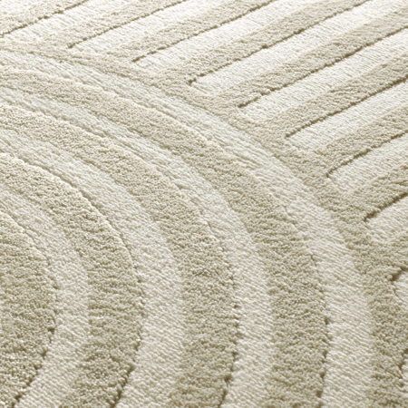 Alfombra de Estilo Escandinavo con Relieve Zen 12709 Blanco - Universal (3)