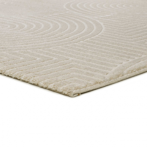 Alfombra de Estilo Escandinavo con Relieve Zen 12754 Blanco - Universal (4)