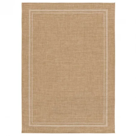 Alfombra de Exterior-Interior Efecto Yute Guinea 28805 Beige - Universal (1)