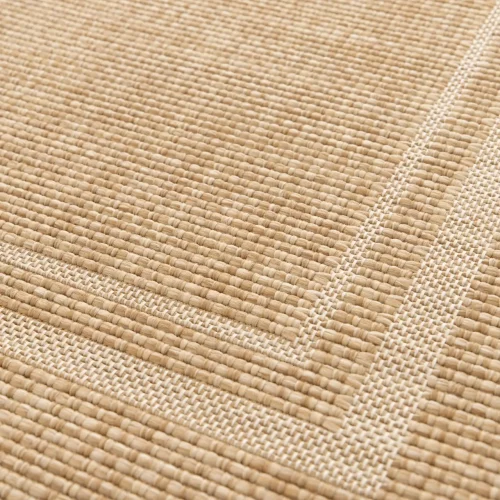 Alfombra de Exterior-Interior Efecto Yute Guinea 28805 Beige - Universal (4)