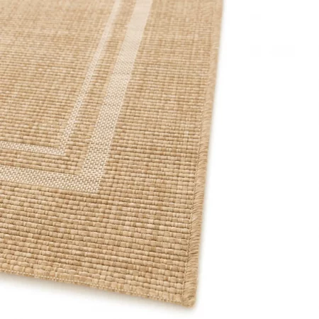 Alfombra de Exterior-Interior Efecto Yute Guinea 28805 Beige - Universal (5)