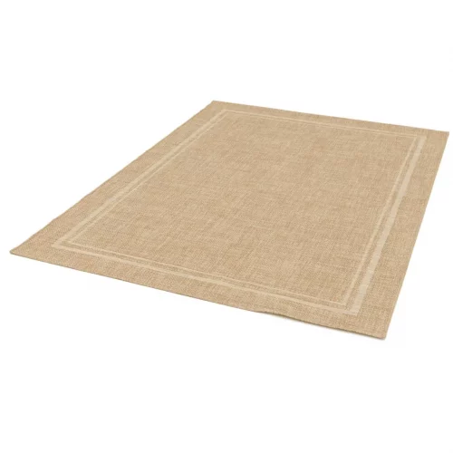 Alfombra de Exterior-Interior Efecto Yute Guinea 28805 Beige - Universal (6)
