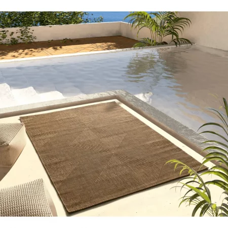 Alfombra de Exterior-Interior Efecto Yute Guinea 28814 Natural - Universal (2)