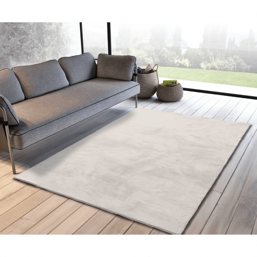 Alfombra lavable Xiana Liso Blanco - Universal (2)