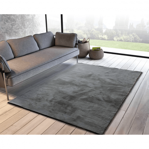 Alfombra lavable Xiana Liso Gris - Universal (2)