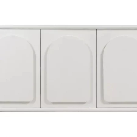 Aparador Blanco de Madera de Abeto de 3 Puertas - IXIA (6)