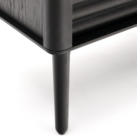 Aparador Lenon 3 Puertas 3 Cajones de Madera Maciza y Chapa de Roble Negro FSC MIX Cr - CC2090M01LF (8)