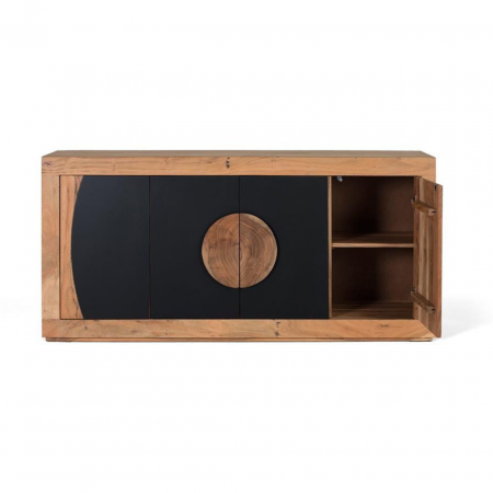 Aparador Madera Acacia 4 Puertas - Giner y Colomer - 4