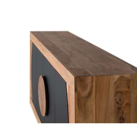 Aparador Madera Acacia 4 Puertas - Giner y Colomer - 6