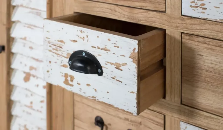 Aparador Madera Maciza de Mindi Natural 160x50x77 Cm - Giner y Colomer (2)