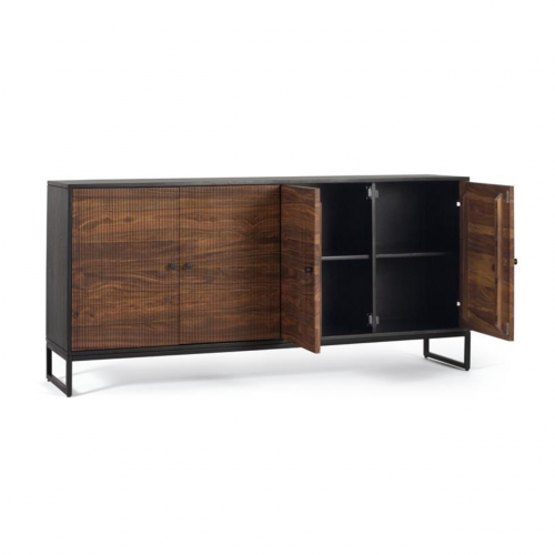 Aparador Madera PalisandroMetal - Giner y Colomer - 3