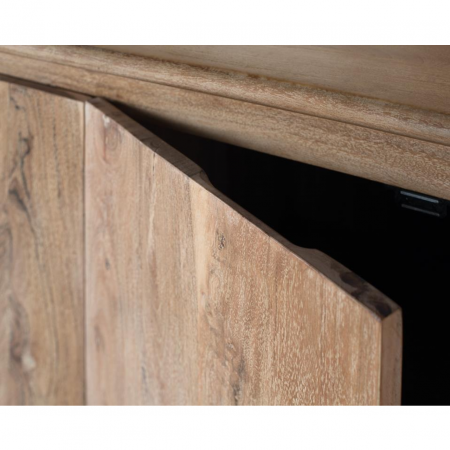 Aparador Madera de Acacia con 4 Puertas Color Natural - Giner y Colomer5