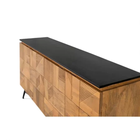 Aparador Madera de Mango 170x40x85 Cm - Giner y Colomer (3)