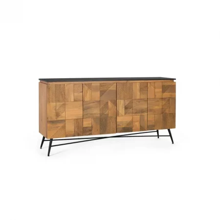 Aparador Madera de Mango 170x40x85 Cm - Giner y Colomer (4)