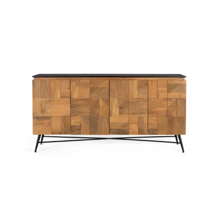 Aparador Madera de Mango 170x40x85 Cm - Giner y Colomer (7)