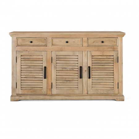 Aparador Madera de Mango Maciza 3 Puertas + 3 Cajones - Giner y Colomer - 2