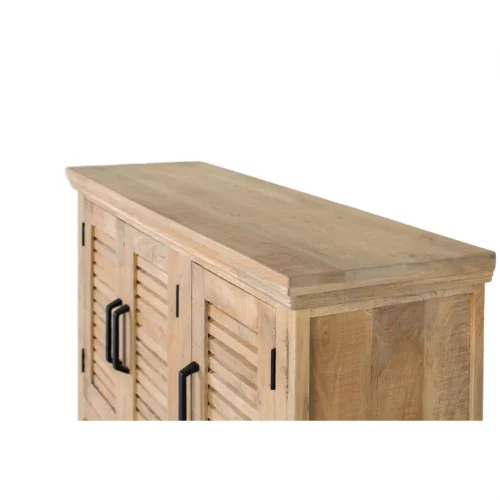 Aparador Madera de Mango Natural 120x40x90 Cm - Giner y Colomer (2)
