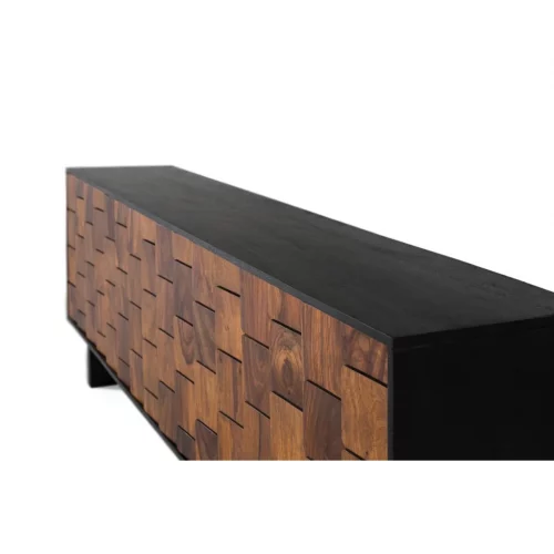 Aparador Madera de Mango Natural 212x40x75 Cm - Giner y Colomer (2)