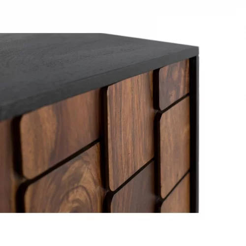 Aparador Madera de Mango Natural 212x40x75 Cm - Giner y Colomer (5)