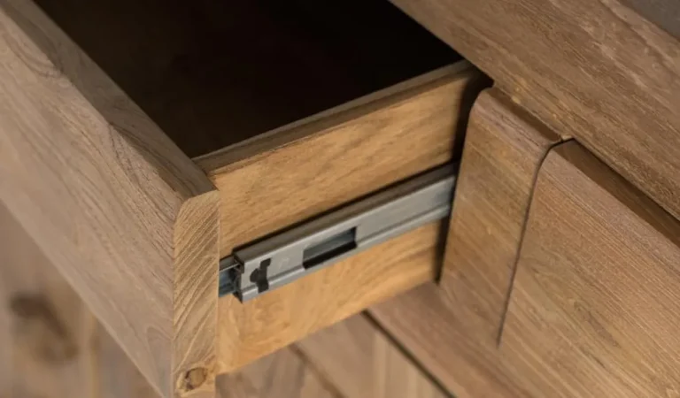 Aparador Madera de Teka Maciza 110x41x77 Cm - Giner y Colomer (5)