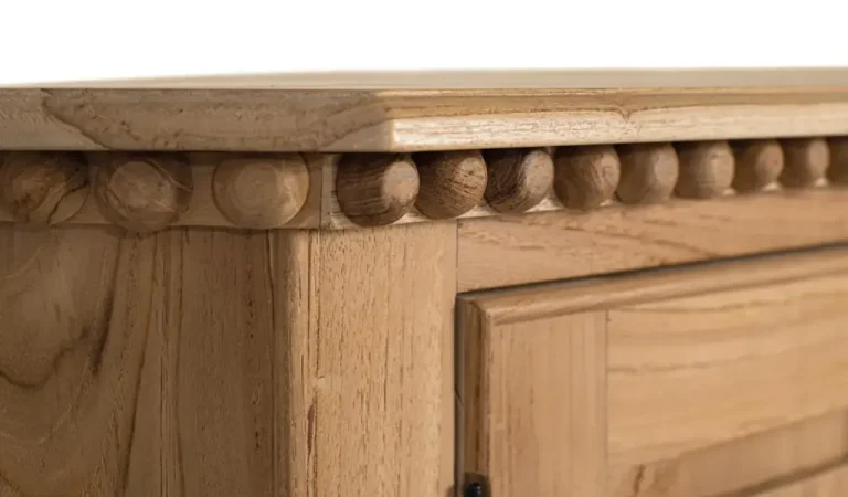 Aparador Madera de Teka Maciza 150x42x86 cm - Giner y Colomer (5)