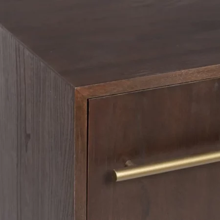 Aparador Marrón Madera Hierro 130x45x83 Cm - IXIA (2)