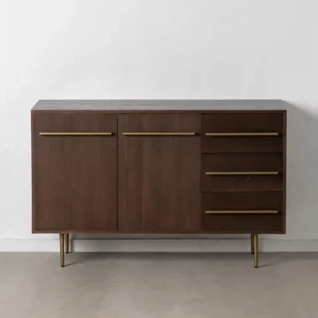 Aparador Marrón Madera Hierro 130x45x83 Cm - IXIA (5)