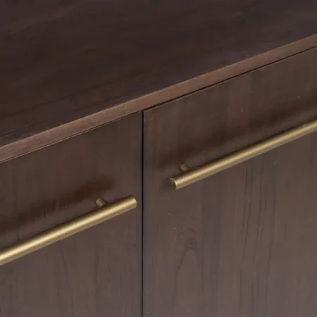 Aparador Marrón Madera Hierro 130x45x83 Cm - IXIA (9)