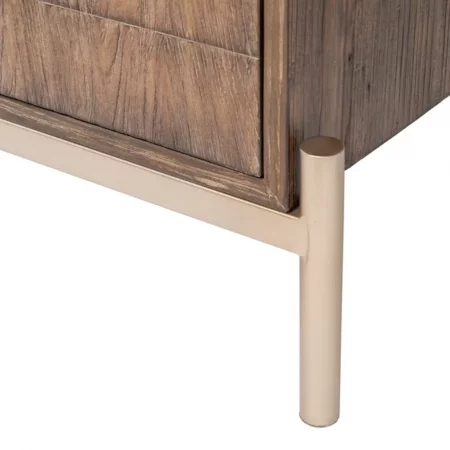 Aparador Marrón Madera Hierro 180x45x84 Cm - IXIA (5)