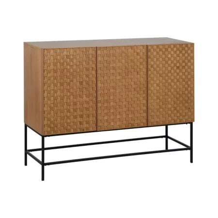 Aparador Metalico y Madera de Fresno 3 Puertas - IXIA (4)