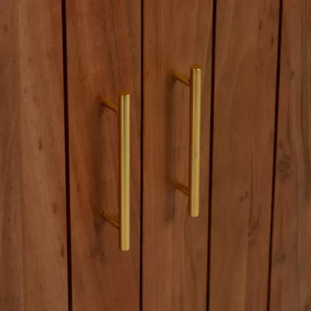 Aparador Natural Acacia Salón Mod. Maori 160x46x85 Cm - IXIA (10)