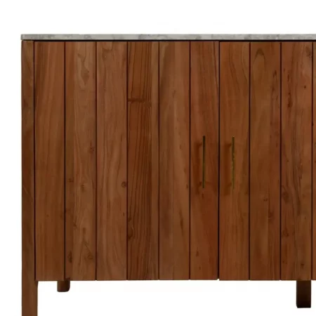Aparador Natural Acacia Salón Mod. Maori 160x46x85 Cm - IXIA (3)