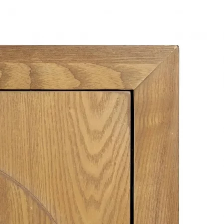 Aparador Natural de Madera de Abeto de 3 Puertas - IXIA (10)