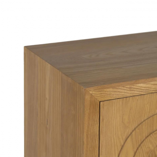 Aparador Natural de Madera de Abeto de 3 Puertas - IXIA (5)