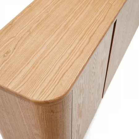 Aparador Salaya de madera contrachapada de fresno FSC Mix Credit 200 x 79 cm-6