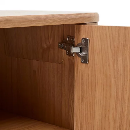 Aparador Salaya de madera contrachapada de fresno FSC Mix Credit 200 x 79 cm-7