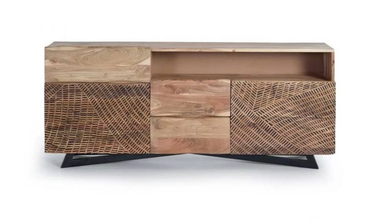 Aparador-Tv-en-Madera-de-Acacia (1)