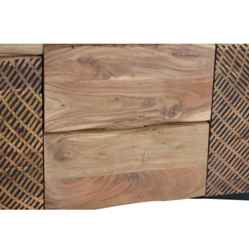 Aparador Tv en Madera de Acacia y Metal - Giner y Colomer - 5