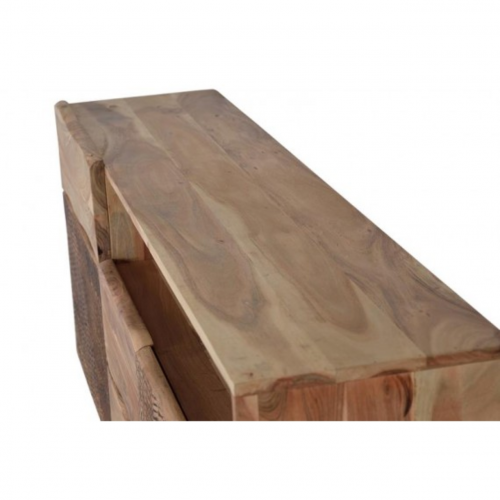 Aparador Tv en Madera de Acacia y Metal - Giner y Colomer - 7